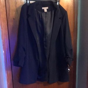 Navy blue. H&M blazer. Size 10